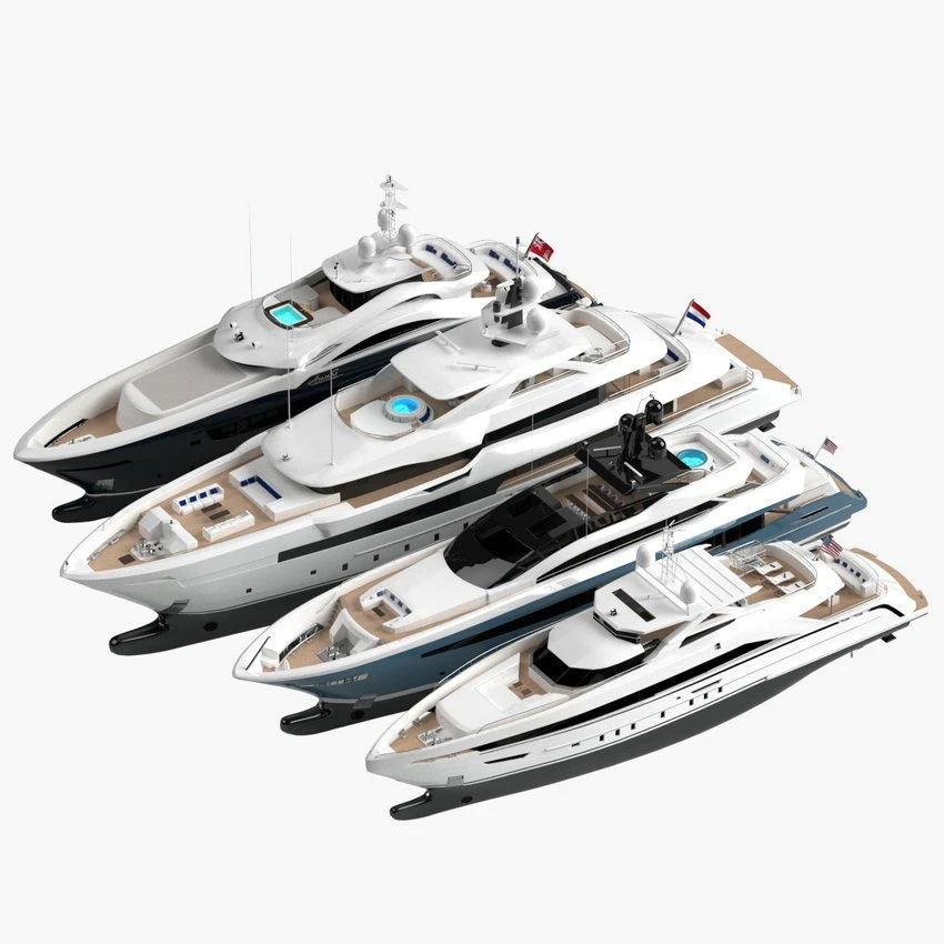 Egendefinert replika yachtmodell