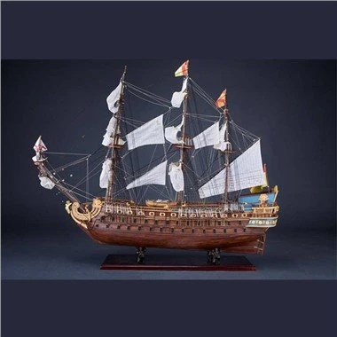 San Felipe gammel tremodell skipsmodell